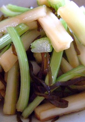 簡単♪さっぱり!セロリの浅漬け-レシピのメイン写真