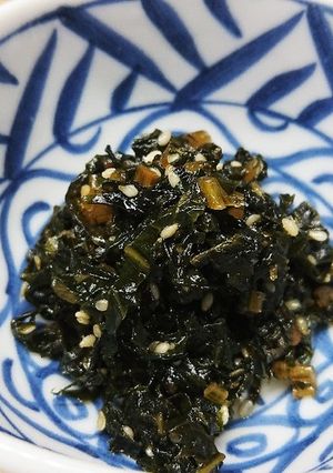 葉つき大根使いきり 大根葉の佃煮-レシピのメイン写真