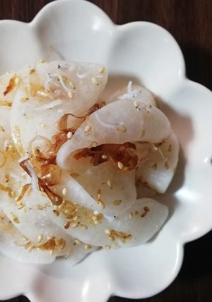 塩もみ大根*･-レシピのメイン写真