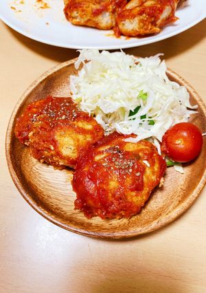 おからミニハンバーグ　トマト味-レシピのメイン写真