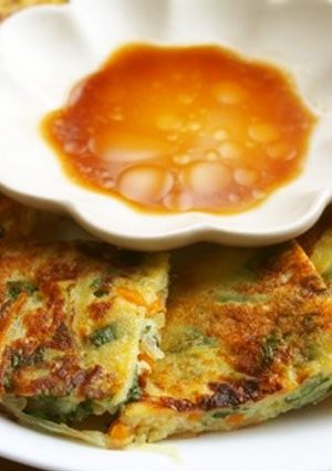 小麦粉不使用！じゃが芋と大葉の野菜チヂミ-レシピのメイン写真