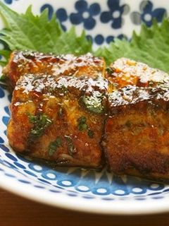 サンマの大葉照り焼き♪大葉香る♪-レシピのメイン写真