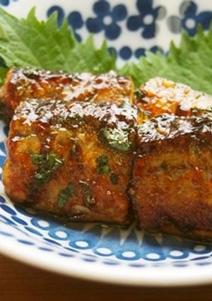 サンマの大葉照り焼き♪大葉香る♪-レシピのメイン写真
