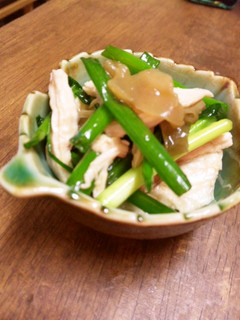 絶品おつまみ♫蒸し鶏のザーサイ和え-レシピのメイン写真