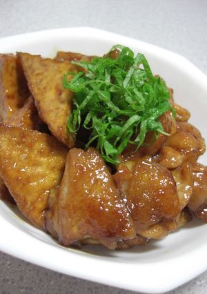 みんな満足☆鶏＆厚揚げの照りっ照り焼き♪-レシピのメイン写真