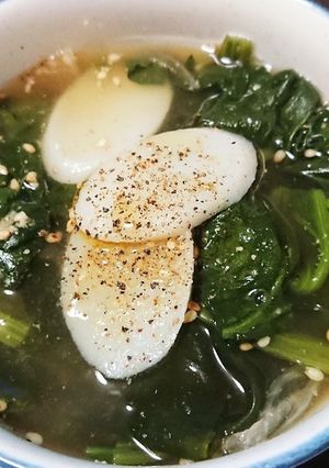 ごま油香るトック中華スープ-レシピのメイン写真