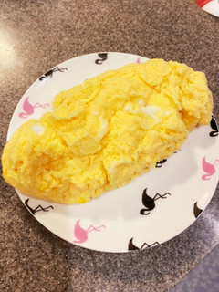 ふわふわオムレツポリ袋とレンジで洗い物0-レシピのメイン写真