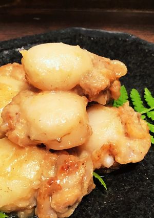 簡単　ホタテの味噌ニンニク炒め-レシピのメイン写真