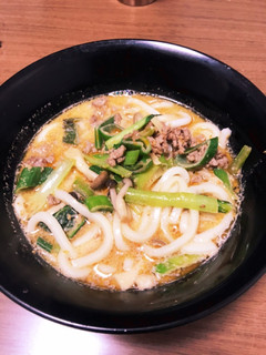 坦々うどん-レシピのメイン写真