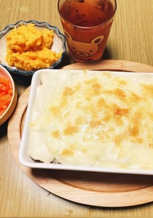 シーフードドリア＆２種類のサラダ-レシピのメイン写真