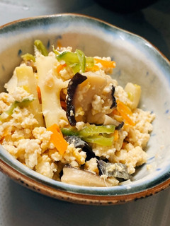 簡単 常備菜✨五目炒り豆腐-レシピのメイン写真