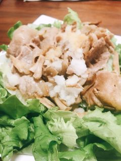 豚肉と舞茸のポン酢サラダ-レシピのメイン写真