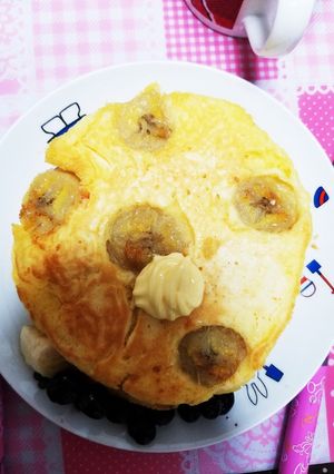 パンケーキ バナナ入り-レシピのメイン写真