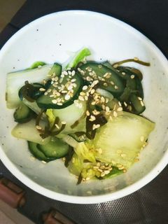 ☆塩昆布浅漬☆-レシピのメイン写真