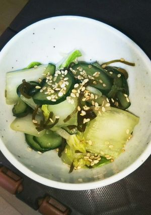☆塩昆布浅漬☆-レシピのメイン写真