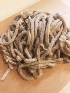 フランスパン専用粉で手打ち中華麺-レシピのメイン写真