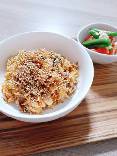 ビビンバ炒飯-レシピのメイン写真