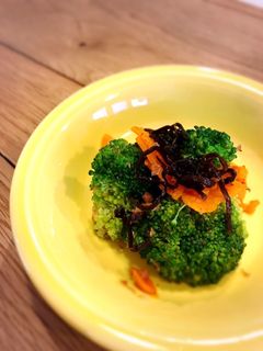 ブロッコリーの塩昆布和え-レシピのメイン写真