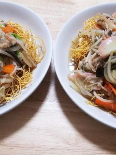 長崎の味 皿うどん-レシピのメイン写真