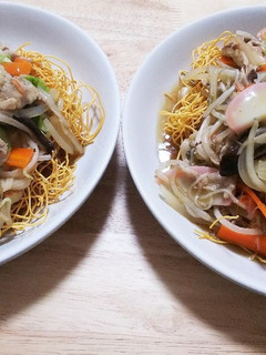 長崎の味 皿うどん-レシピのメイン写真