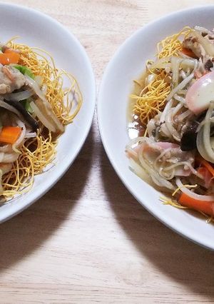長崎の味 皿うどん-レシピのメイン写真