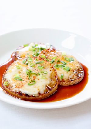 レンジで手軽【大根ステーキ（焼き鳥たれ）-レシピのメイン写真