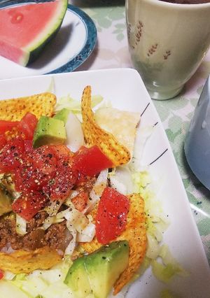 タッ❤️タッ❤️タコライスLOVE's-レシピのメイン写真