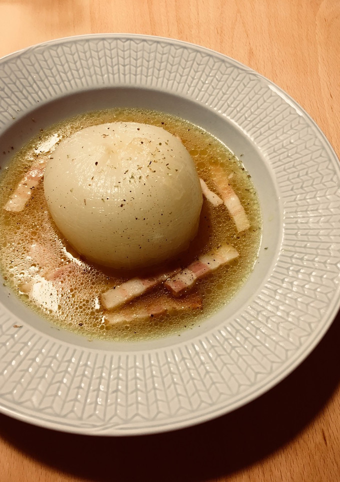 まるごと！新玉ねぎのおかずスープ-レシピのメイン写真