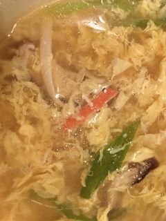 小3中華ウエイパ葱カニ玉スープ( ᐛ )-レシピのメイン写真