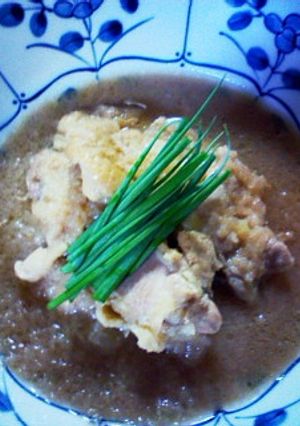 おろし玉ねぎと鶏肉のさっぱり煮-レシピのメイン写真
