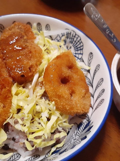串カツ田中のフライで、フライ丼☆-レシピのメイン写真