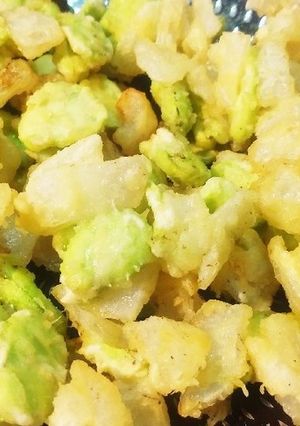 ホクホク甘～い、そら豆のかき揚げ♪-レシピのメイン写真