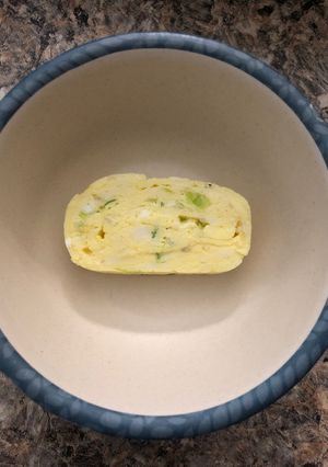 離乳食　しらすとねぎのしっとり卵焼き-レシピのメイン写真