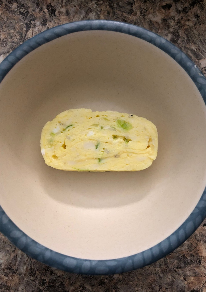 離乳食　しらすとねぎのしっとり卵焼き-レシピのメイン写真