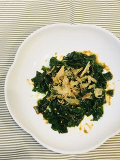 オカワカメ(雲南百薬)の生姜醤油和え-レシピのメイン写真
