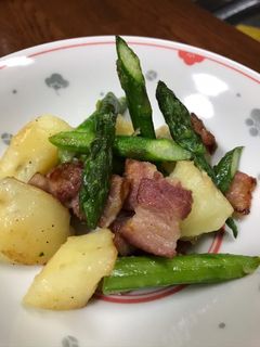 ★簡単★じゃがいもとアスパラのバター炒め-レシピのメイン写真