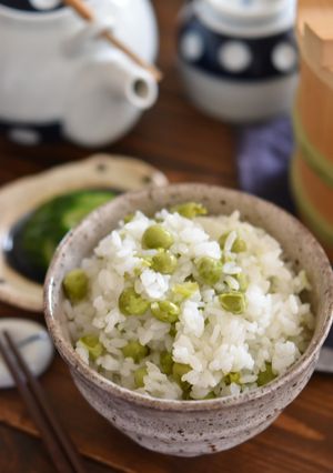シンプルが美味しい♪豆ごはん-レシピのメイン写真