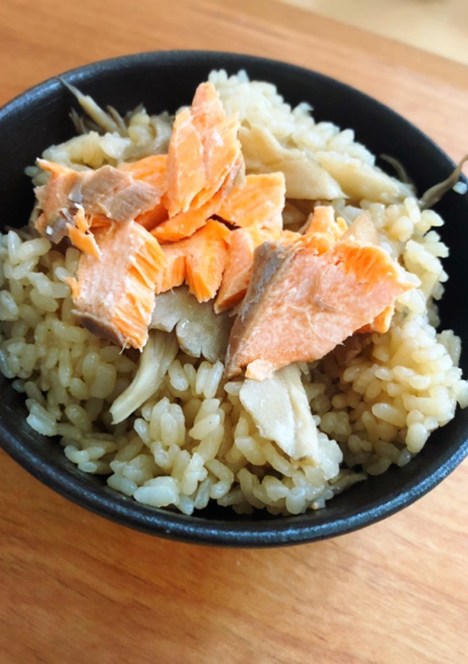 鮭の炊き込みご飯-レシピのメイン写真