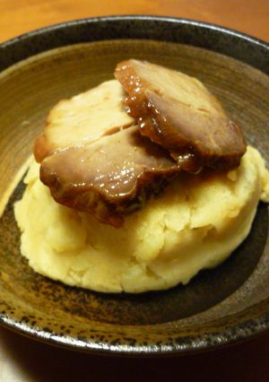 ☆チャーシューのせ♪和風ポテトサラダ-レシピのメイン写真