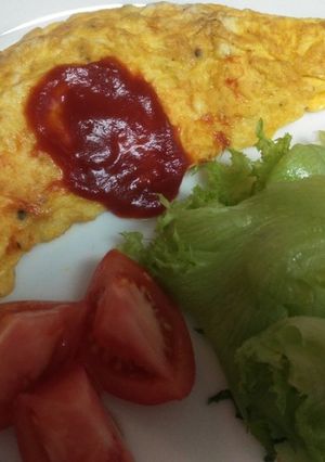 ♪料理の専門学校で習ったプロのオムレツ♪-レシピのメイン写真