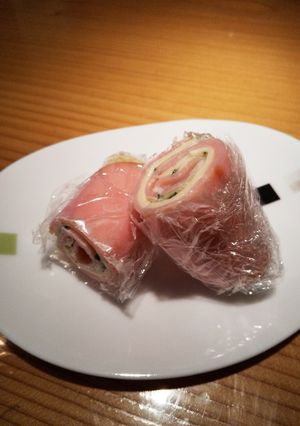 ハムとチーズのくるくる巻き-レシピのメイン写真