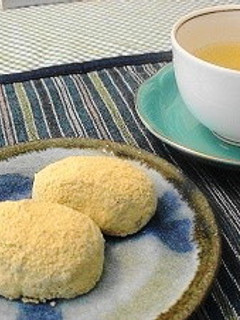 *レンジで簡単*うぐいす餅*-レシピのメイン写真