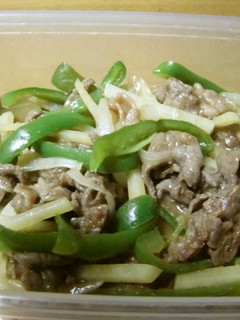 レンジで青椒肉絲(レンジャオロースー)-レシピのメイン写真