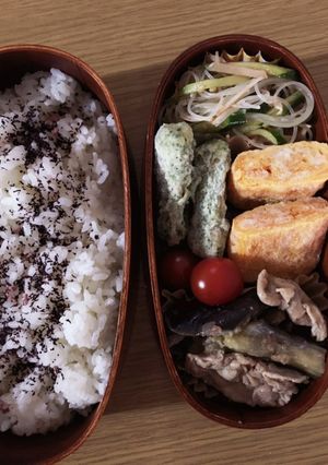 2020.5.19お弁当-レシピのメイン写真