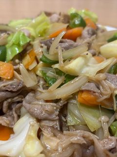 豚切り落としと野菜のオイスター醤油炒め-レシピのメイン写真