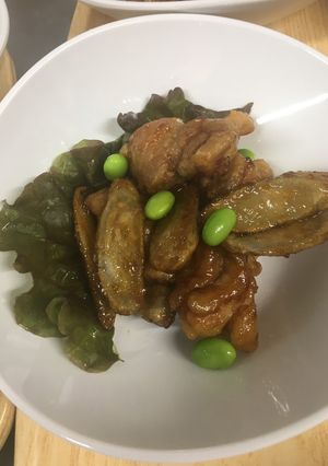 鶏肉とゴボウの揚げ甘辛絡め-レシピのメイン写真