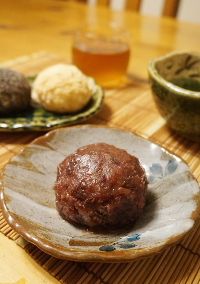 お彼岸・お盆に☆3種のぼたもち～お萩-レシピのメイン写真