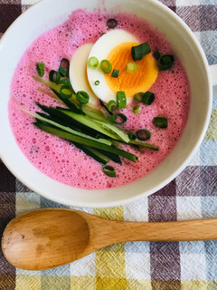ビーツの冷たいスープ【リトアニア料理】-レシピのメイン写真