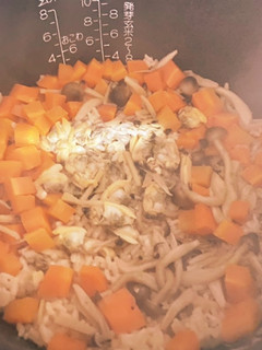 ボイルあさりで簡単炊き込みご飯♪-レシピのメイン写真