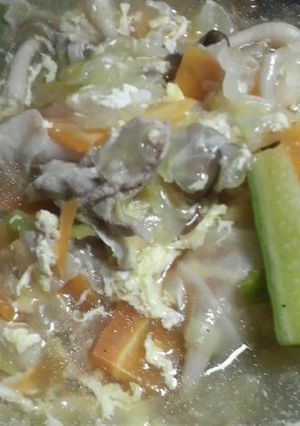 残り野菜deサンラータン☆-レシピのメイン写真
